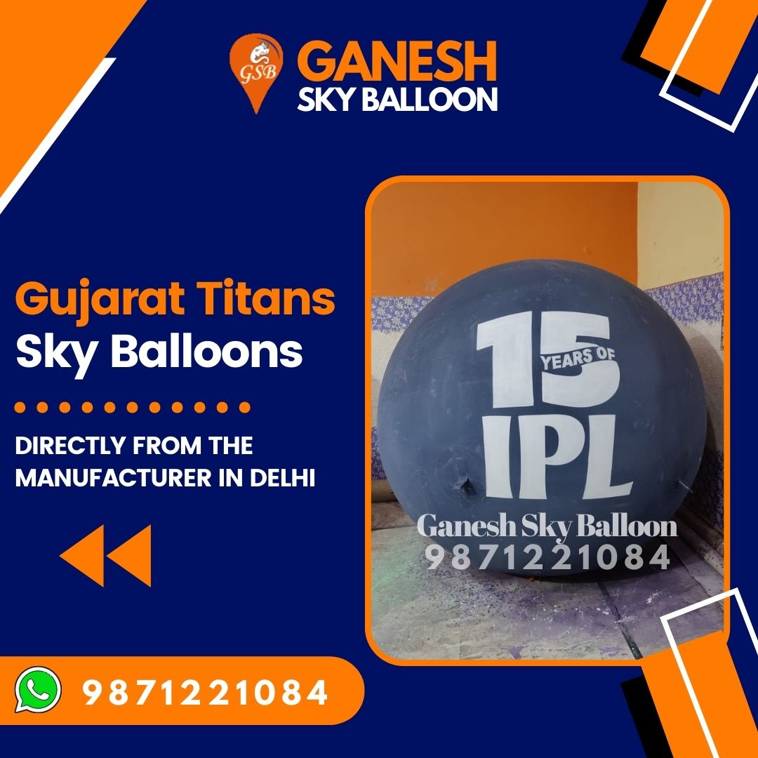 Gujarat Titans Sky Balloon